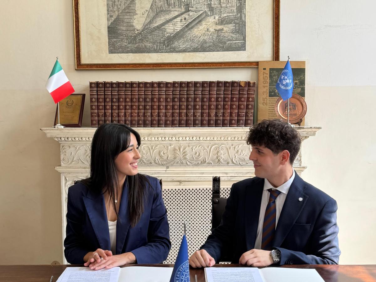 PARLANO SARA VALENTE E ANDREA DONGILI: COSA SIGNIFICA ESSERE UN GIOVANE DELEGATO D’ITALIA ALLE NAZIONI UNITE